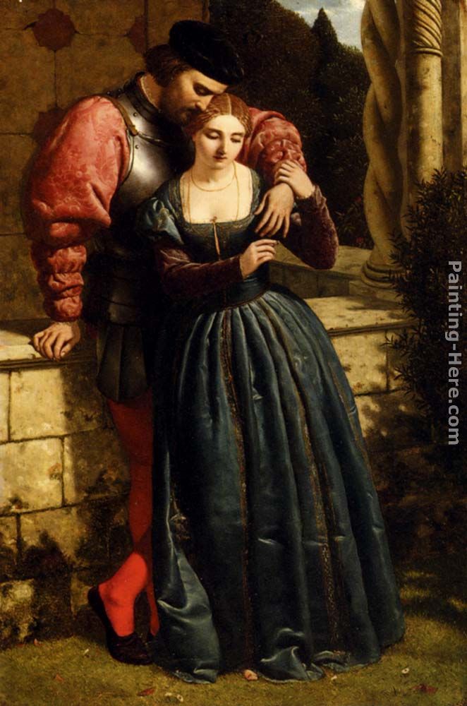 The Betrothal painting - Frederick Richard Pickersgill The Betrothal art painting